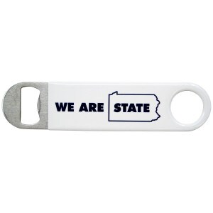 bottle opener with We Are PA outline State